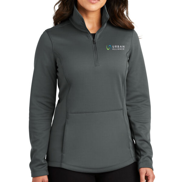 Port Authority® Women's Smooth Fleece 1/4-Zip Thumbnail